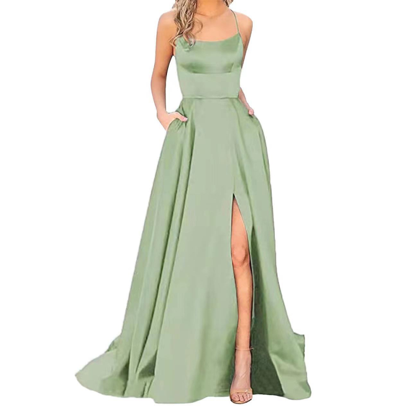 Hosszú koszorúslány ruha, karcsúsító off-shoulder fazon, esküvői eseményre
