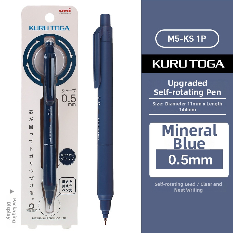 Mitsubishi mechanická ceruzka 0,5 mm, dvojmódová, pre študentov, prispôsobiteľná