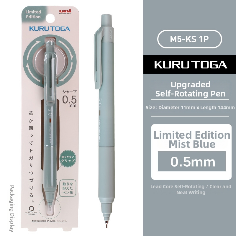 Mitsubishi mechanická ceruzka 0,5 mm, dvojmódová, pre študentov, prispôsobiteľná