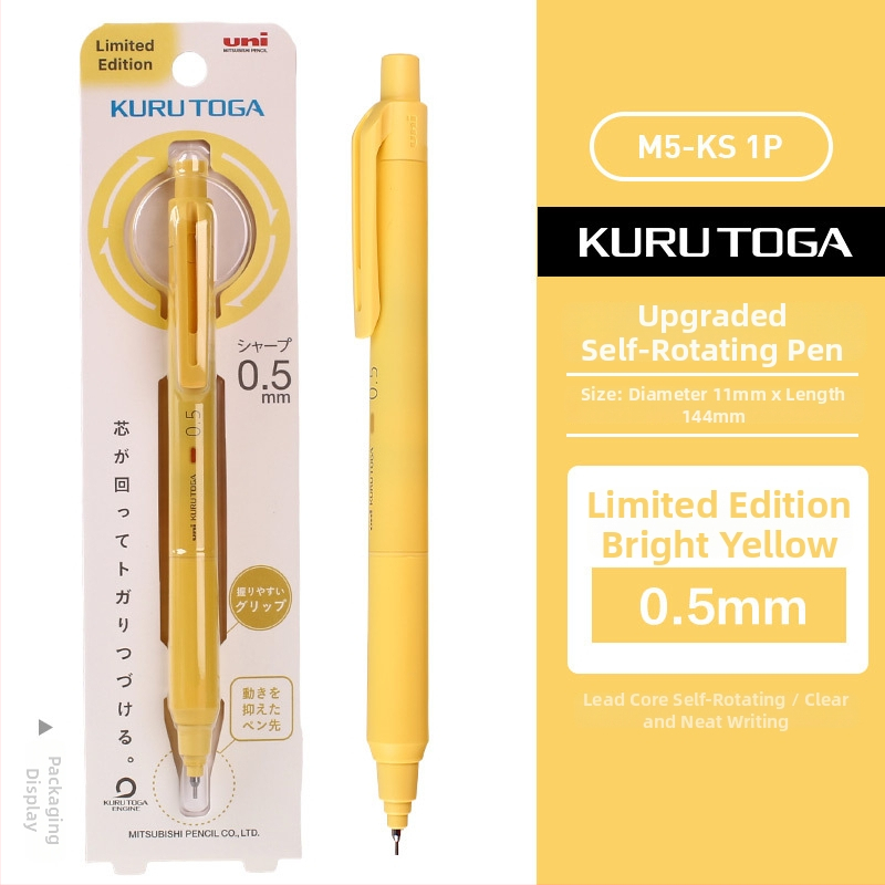 Mitsubishi mechanická ceruzka 0,5 mm, dvojmódová, pre študentov, prispôsobiteľná