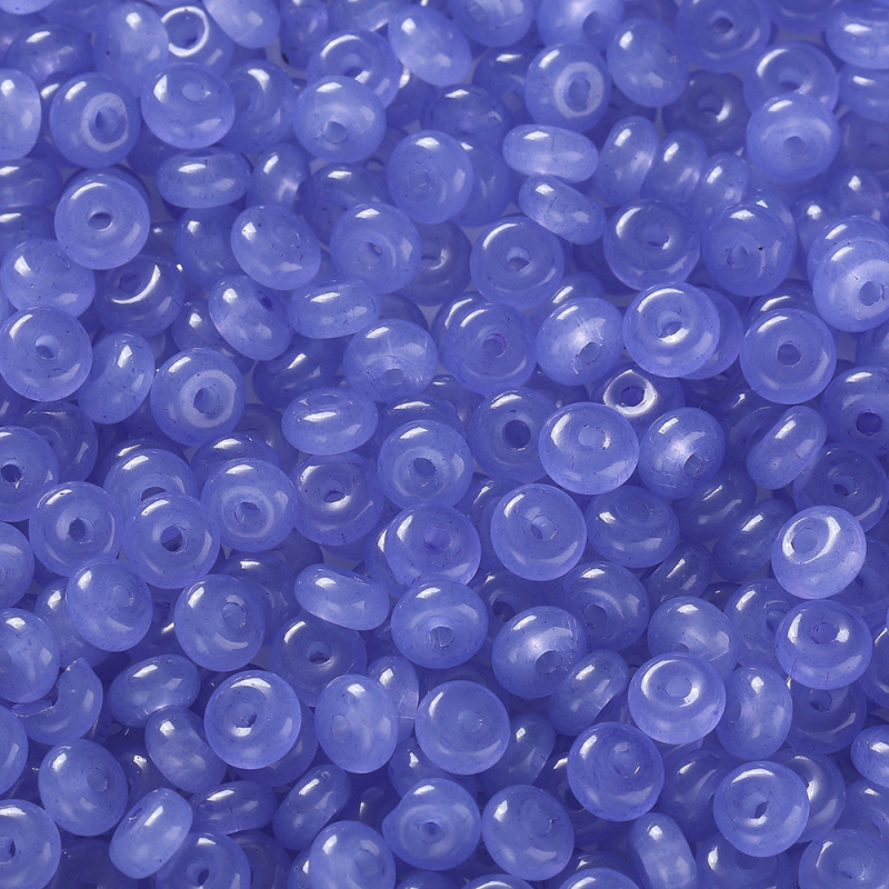 17 boja staklenih perli s imitacijom jadeita, plosnatog okruglog oblika, šarene staklene perle, rupa 1,5 mm, materijal za DIY lančić za mobitel