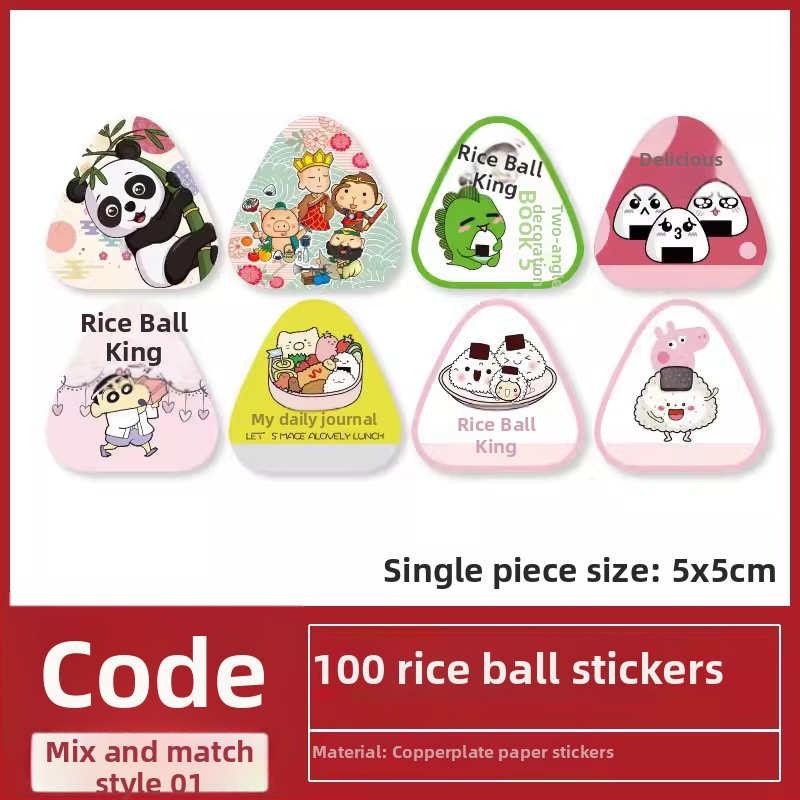 Veľká trojuholníková forma na onigiri – japonský štýl Bento, sada na lisovanie ryže