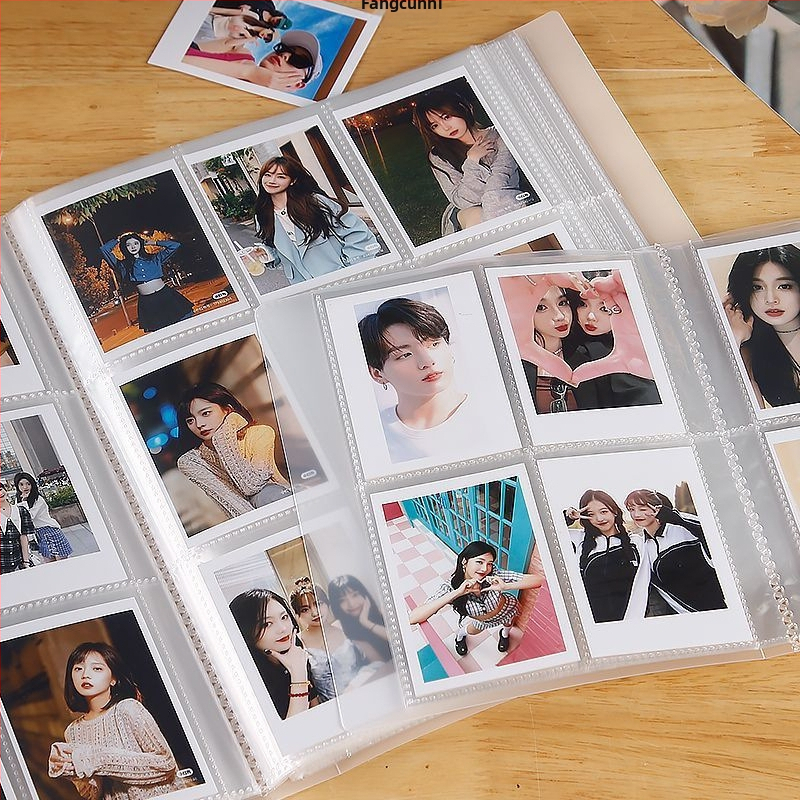 Instax štýl fotoalbum, 3-palcový, mriežky 4×4 a 9×9, kartičky na alfabetizáciu, pohľadnice, album na fotografie