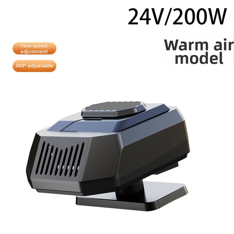 Kompaktný ohrievač do auta 12V-24V – vykurovanie, odmrazovanie a odmlžovanie – rýchle zohrievanie v zime