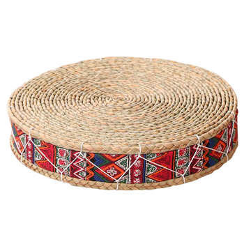 Slama pletená podložka na balkón v japonskom štýle tatami, vhodná do obývačky a spálne