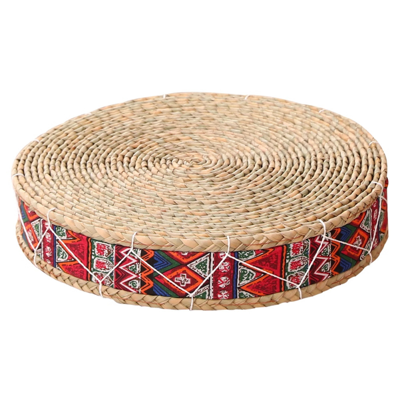 Slama pletená podložka na balkón v japonskom štýle tatami, vhodná do obývačky a spálne