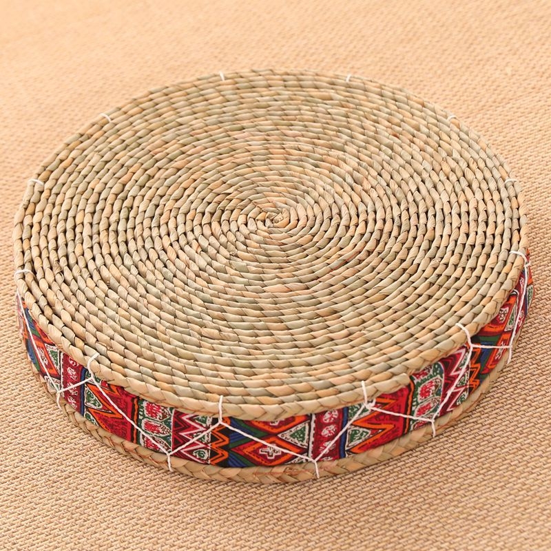 Slama pletená podložka na balkón v japonskom štýle tatami, vhodná do obývačky a spálne