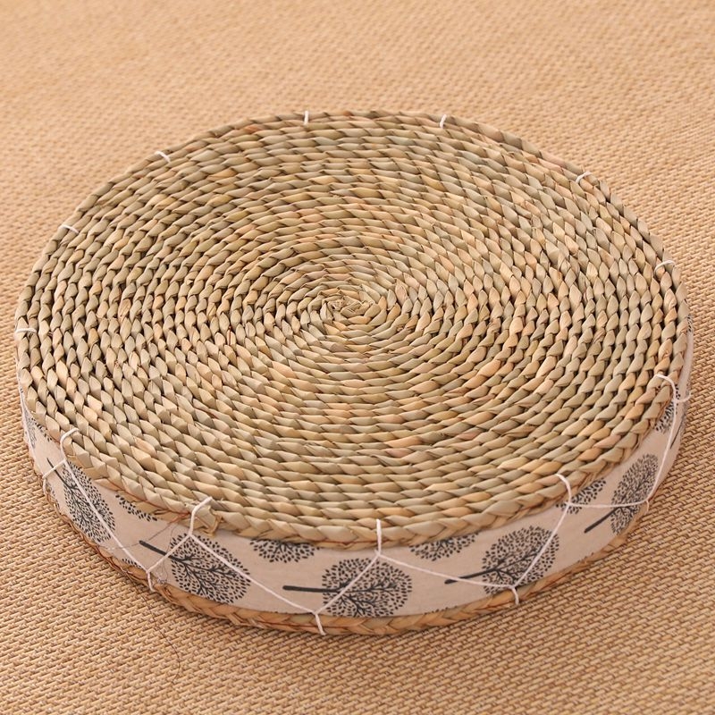 Slama pletená podložka na balkón v japonskom štýle tatami, vhodná do obývačky a spálne