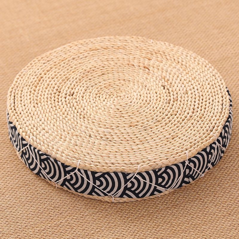 Slama pletená podložka na balkón v japonskom štýle tatami, vhodná do obývačky a spálne