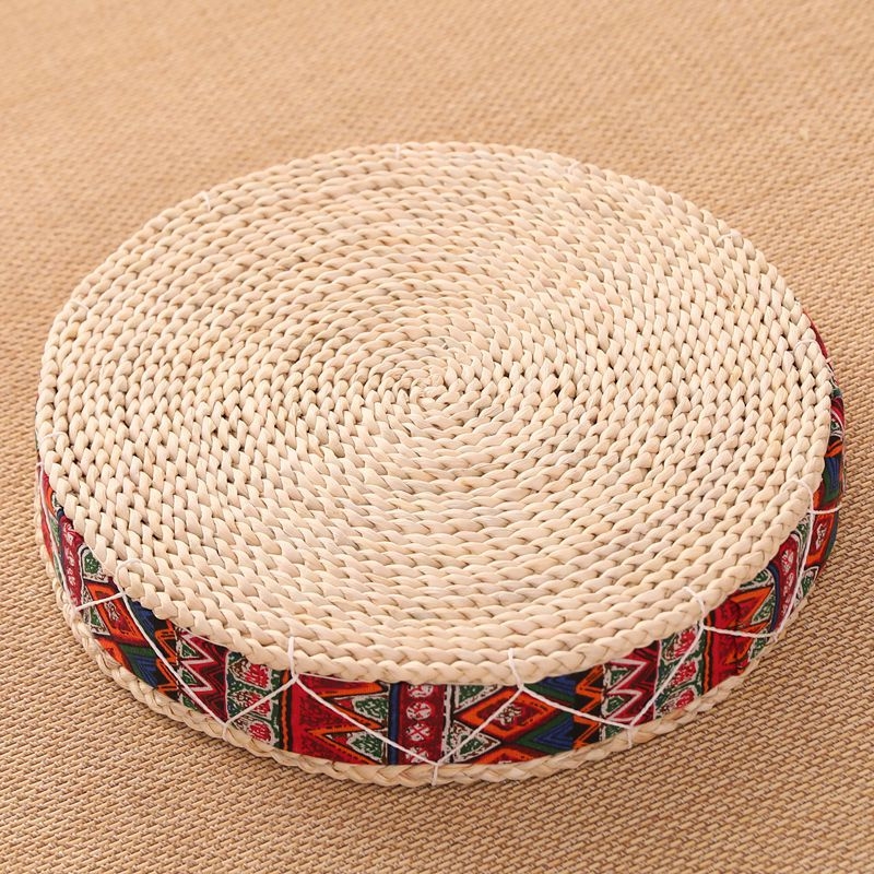 Slama pletená podložka na balkón v japonskom štýle tatami, vhodná do obývačky a spálne