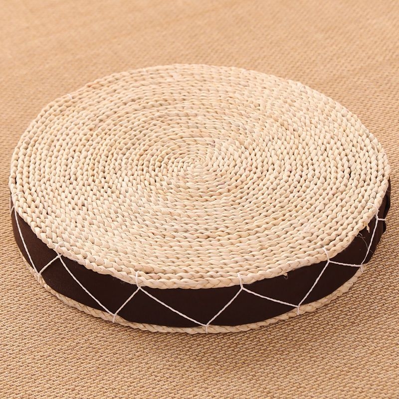 Slama pletená podložka na balkón v japonskom štýle tatami, vhodná do obývačky a spálne