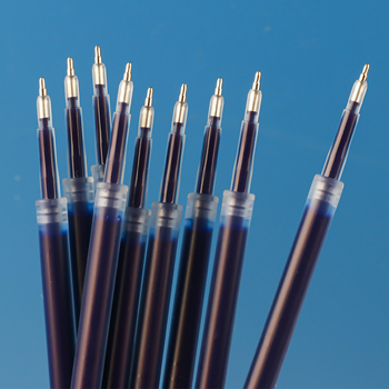 Sada náhradných náplní do pera 0,5 mm, modely ST a K35, ihlový a guľový hrot, vymazateľné