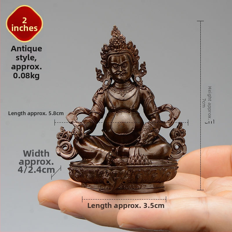 Úplne pozlátené meďové figúrky Padmasambhavu, Bhaisajyaguru, Zelená Tara, Manjushri, Shakyamuni Buddha, Amitábha a Žltý Džambhala na osobné použitie