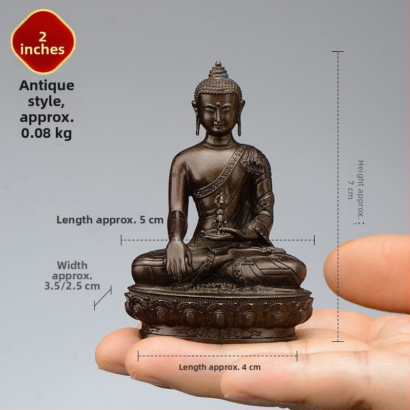 Úplne pozlátené meďové figúrky Padmasambhavu, Bhaisajyaguru, Zelená Tara, Manjushri, Shakyamuni Buddha, Amitábha a Žltý Džambhala na osobné použitie