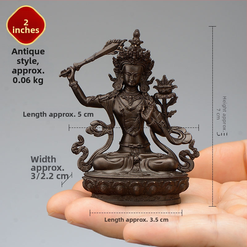 Úplne pozlátené meďové figúrky Padmasambhavu, Bhaisajyaguru, Zelená Tara, Manjushri, Shakyamuni Buddha, Amitábha a Žltý Džambhala na osobné použitie