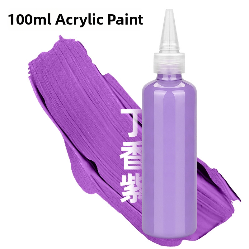 Detská sada farieb na prsty 100 ml, ľahko umývateľné gouache, akvarel a akryl