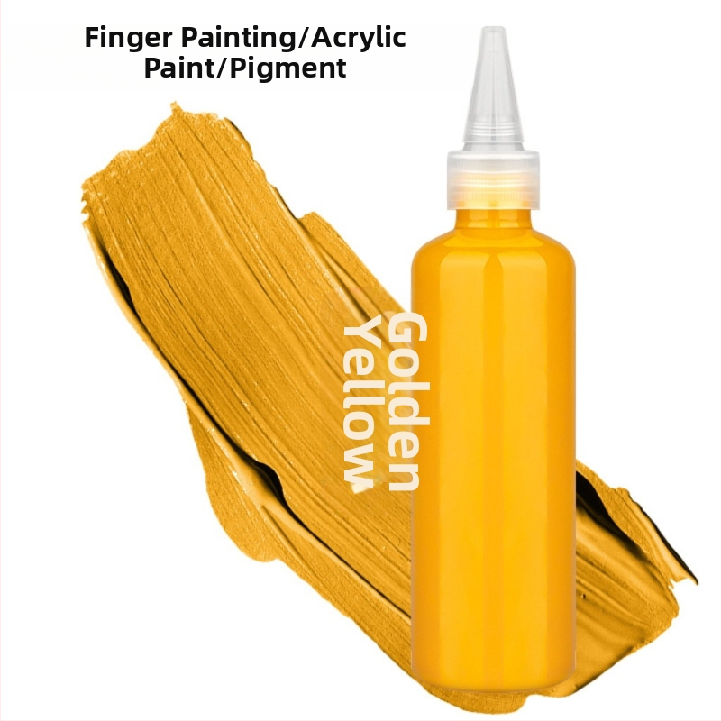 Detská sada farieb na prsty 100 ml, ľahko umývateľné gouache, akvarel a akryl