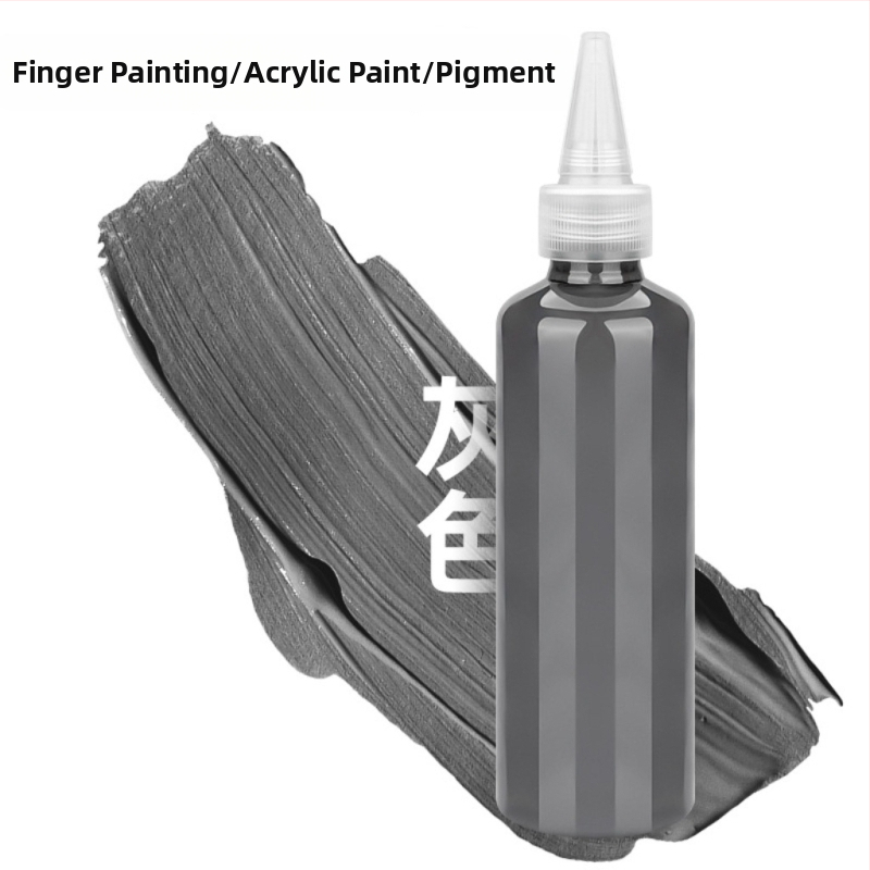 Detská sada farieb na prsty 100 ml, ľahko umývateľné gouache, akvarel a akryl