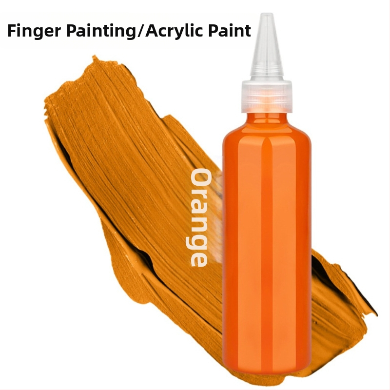 Detská sada farieb na prsty 100 ml, ľahko umývateľné gouache, akvarel a akryl