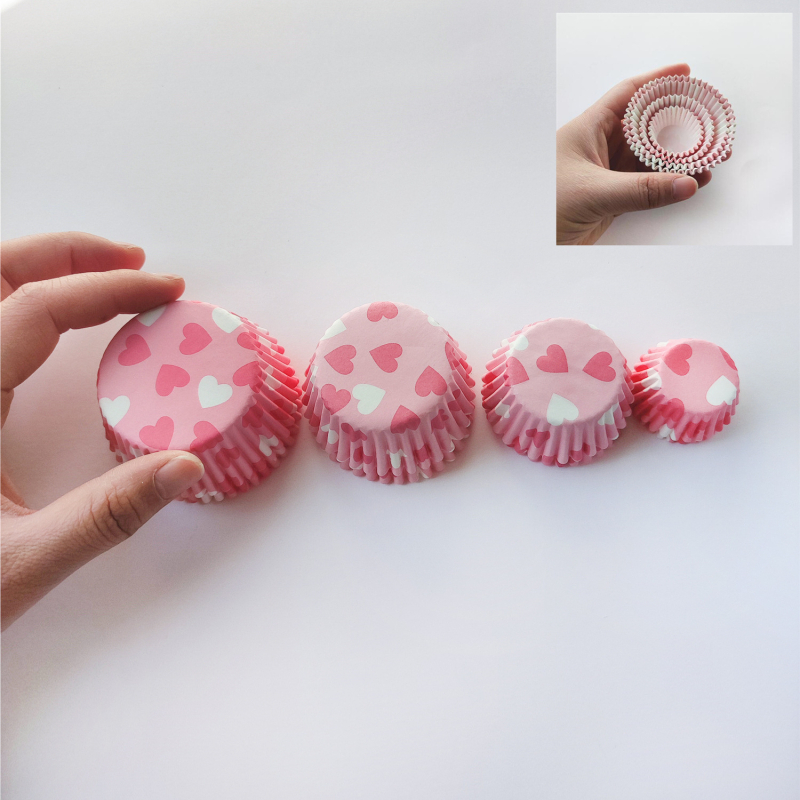 Muffinové papierové formičky so silikónovým náterom