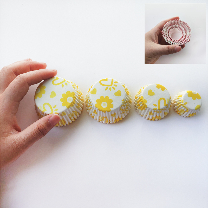 Muffinové papierové formičky so silikónovým náterom