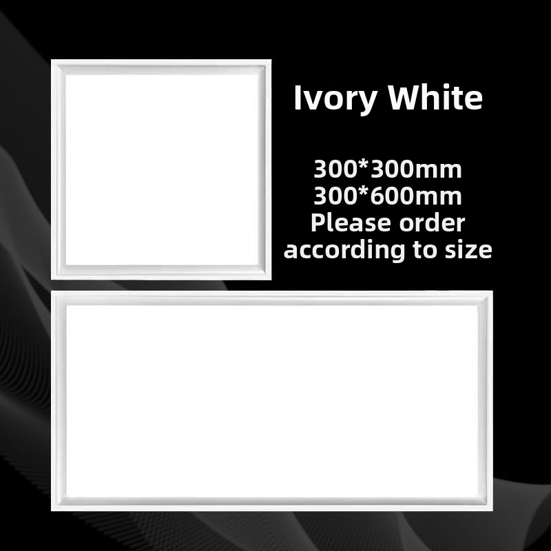 Integrované stropné LED svetlo pre kuchyňu a kúpeľňu, zapustený LED plochý panel 300×600 mm