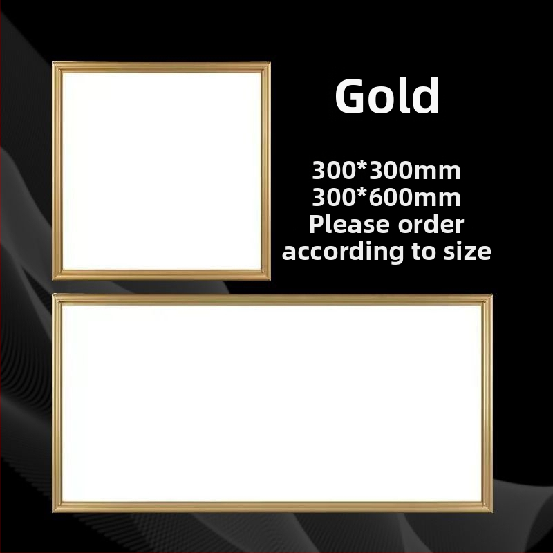 Integrované stropné LED svetlo pre kuchyňu a kúpeľňu, zapustený LED plochý panel 300×600 mm