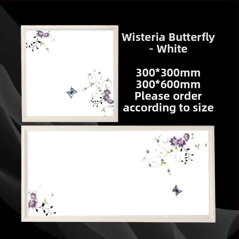 Integrované stropné LED svetlo pre kuchyňu a kúpeľňu, zapustený LED plochý panel 300×600 mm