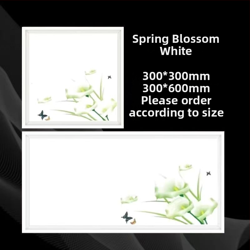 Integrované stropné LED svetlo pre kuchyňu a kúpeľňu, zapustený LED plochý panel 300×600 mm
