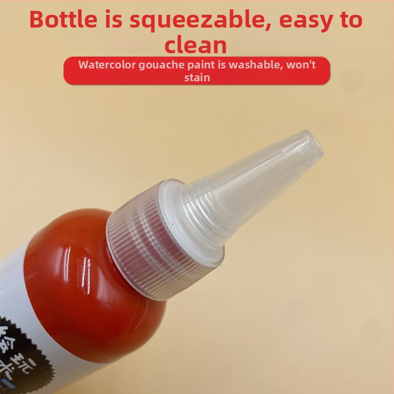 60 ml detský gouache farbový set – umývateľný, tvorivé maľovanie prstami, DIY graffiti