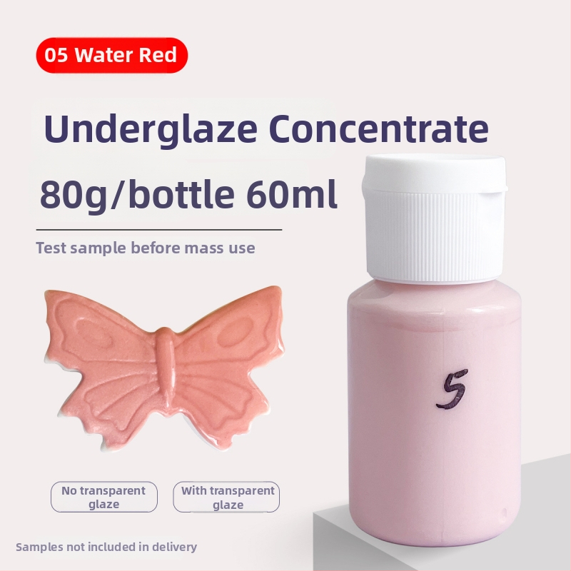 Hai Aohua Podglazúrny farbový koncentrát pre keramiku — pigment pod glazúru s strednou teplotou, maľovanie pod glazúrou, 60 ml