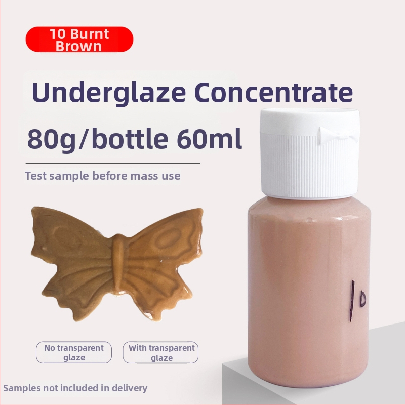 Hai Aohua Podglazúrny farbový koncentrát pre keramiku — pigment pod glazúru s strednou teplotou, maľovanie pod glazúrou, 60 ml