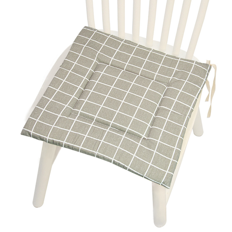 Vytlačený poťah na stoličku z polyestera-bavlny s geometrickým vzorom, vzorom houndstooth a kvetinovým motívom – moderný minimalistický štýl, výplň PP bavlna, značka Mr. Bao