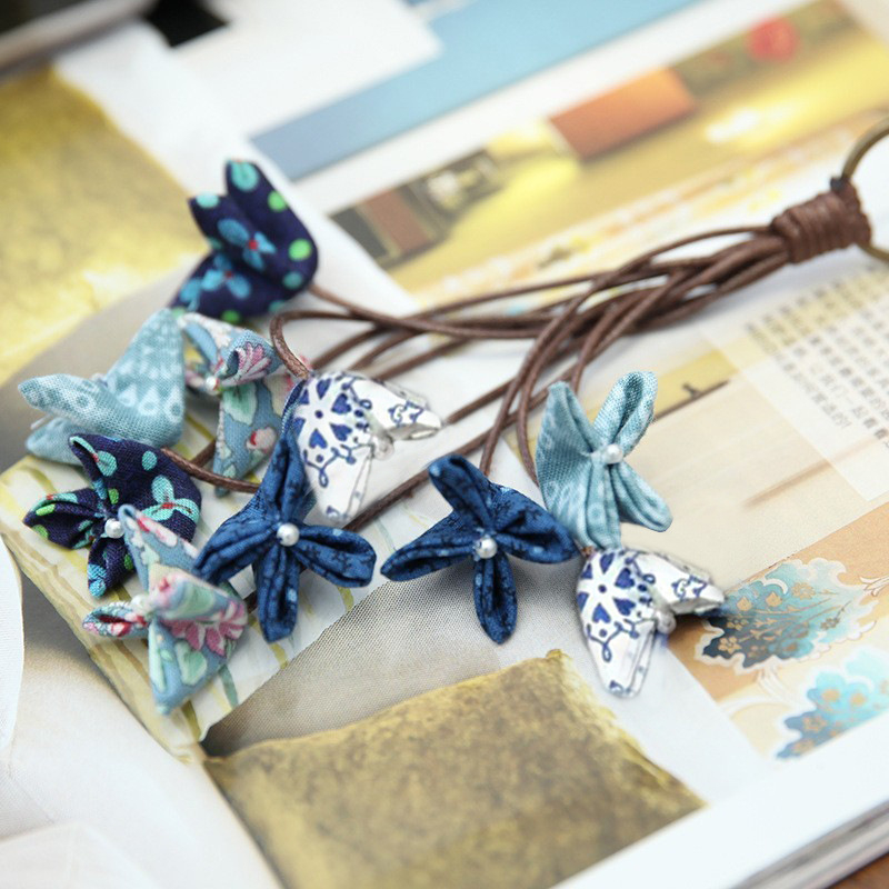 Ručne vyrobený DIY materiálny set pre dospelých začiatočníkov na vyšívanie — prívesok s tulipánom, autoprívesok, Lu výšivka, patchwork