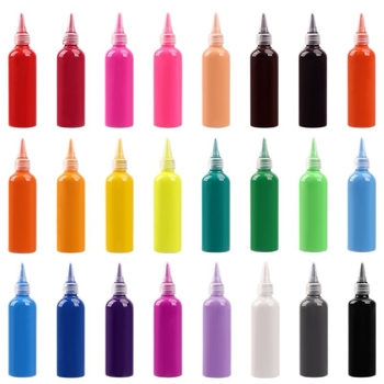 Σετ ακρυλικά χρώματα 100 ml για παιδιά – DIY ζωγραφική, νερομπογιές και γκουάς για γύψινη κούκλα
