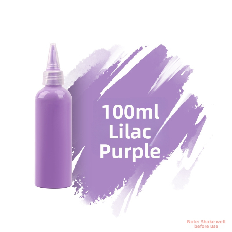 Súprava akrylových farieb 100 ml pre deti – vodotesné farby na gipsovú bábiku, akvarel a gouache, DIY maľovanie