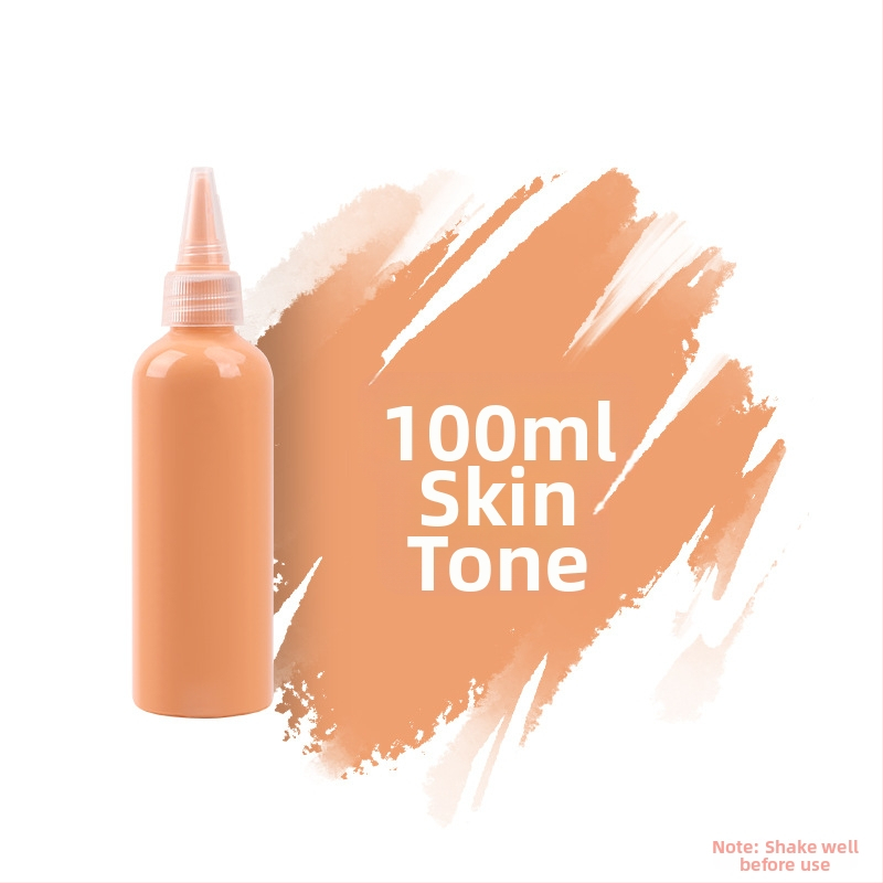 Súprava akrylových farieb 100 ml pre deti – vodotesné farby na gipsovú bábiku, akvarel a gouache, DIY maľovanie