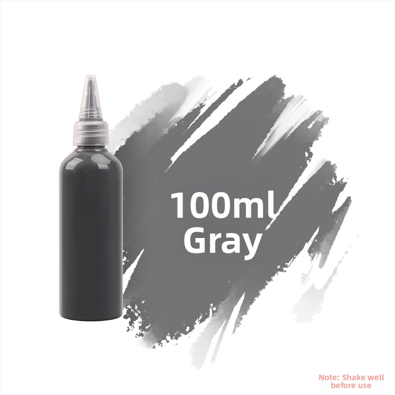 Súprava akrylových farieb 100 ml pre deti – vodotesné farby na gipsovú bábiku, akvarel a gouache, DIY maľovanie