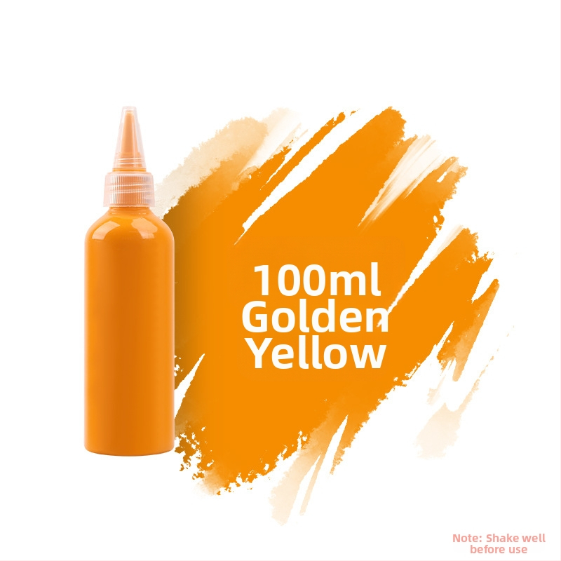 Súprava akrylových farieb 100 ml pre deti – vodotesné farby na gipsovú bábiku, akvarel a gouache, DIY maľovanie