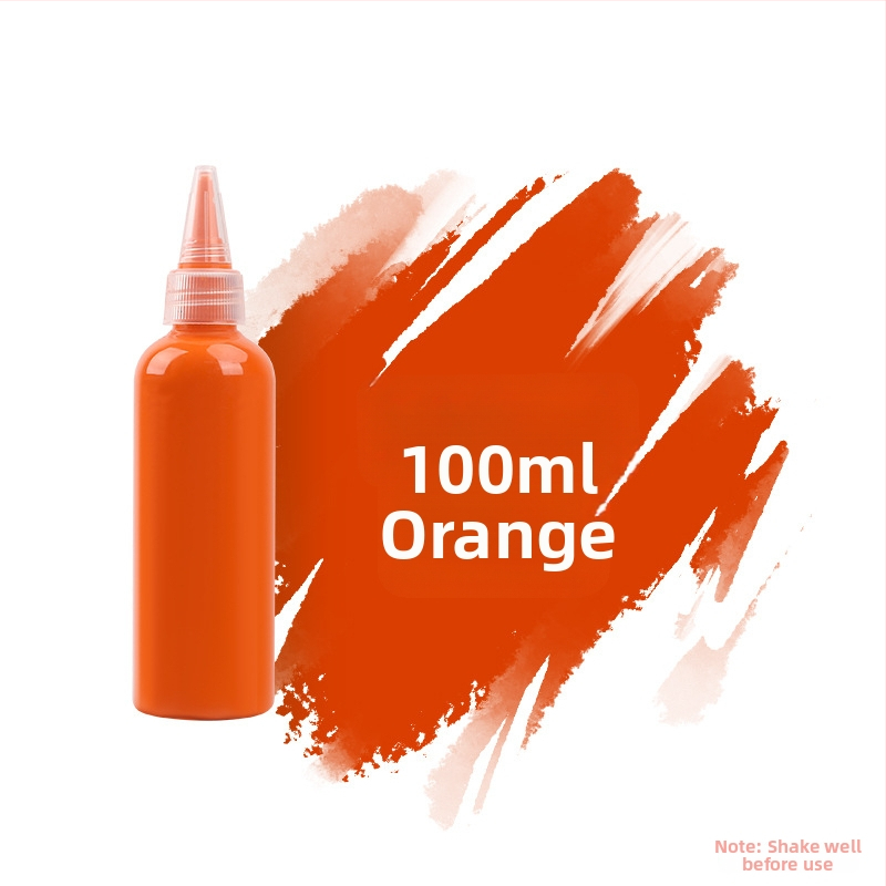 Súprava akrylových farieb 100 ml pre deti – vodotesné farby na gipsovú bábiku, akvarel a gouache, DIY maľovanie