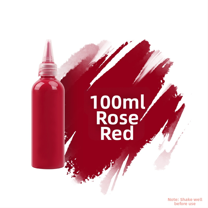 Súprava akrylových farieb 100 ml pre deti – vodotesné farby na gipsovú bábiku, akvarel a gouache, DIY maľovanie