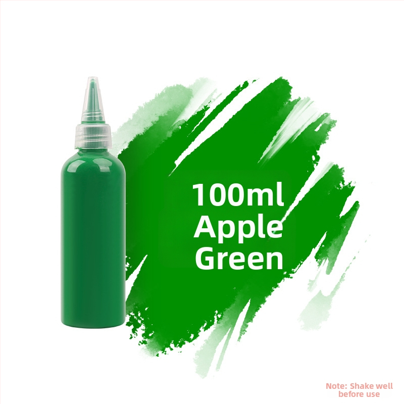 Súprava akrylových farieb 100 ml pre deti – vodotesné farby na gipsovú bábiku, akvarel a gouache, DIY maľovanie