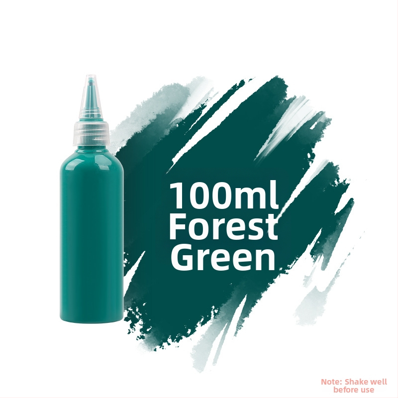 Súprava akrylových farieb 100 ml pre deti – vodotesné farby na gipsovú bábiku, akvarel a gouache, DIY maľovanie