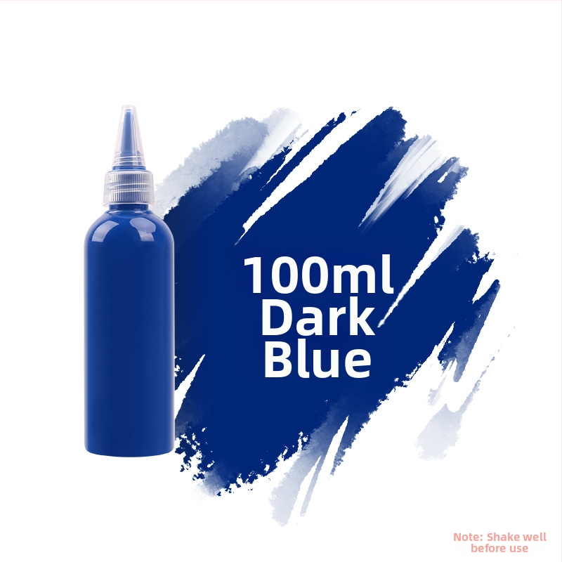 Súprava akrylových farieb 100 ml pre deti – vodotesné farby na gipsovú bábiku, akvarel a gouache, DIY maľovanie