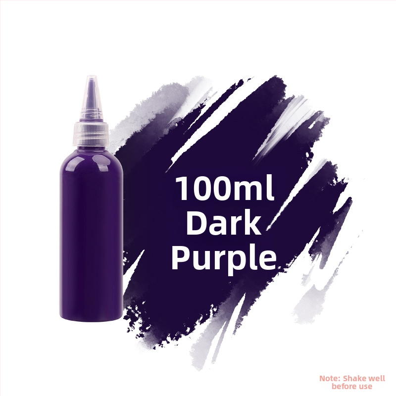 Súprava akrylových farieb 100 ml pre deti – vodotesné farby na gipsovú bábiku, akvarel a gouache, DIY maľovanie