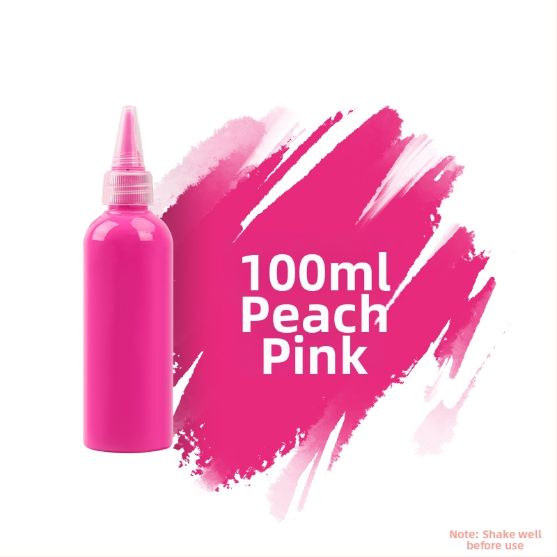 Súprava akrylových farieb 100 ml pre deti – vodotesné farby na gipsovú bábiku, akvarel a gouache, DIY maľovanie