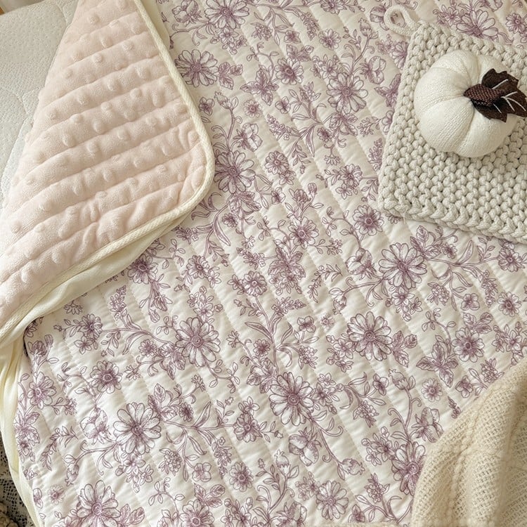 Detská plachta na postieľku s hrubšou výplňou matraca, 100% bavlna, Bean Velvet, trieda A