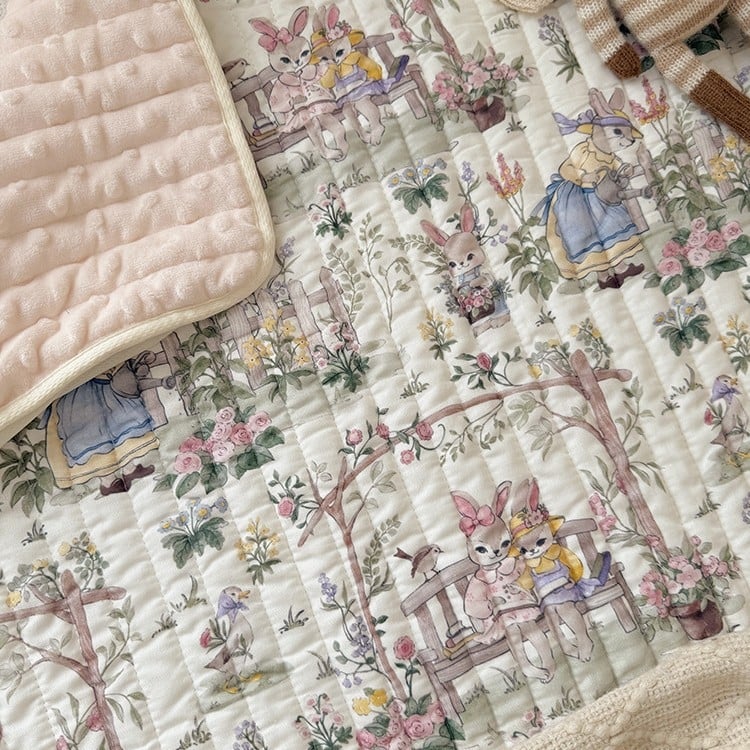 Detská plachta na postieľku s hrubšou výplňou matraca, 100% bavlna, Bean Velvet, trieda A