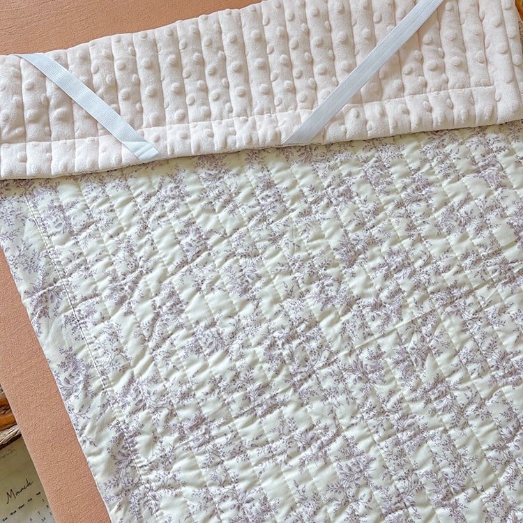 Detská plachta na postieľku s hrubšou výplňou matraca, 100% bavlna, Bean Velvet, trieda A