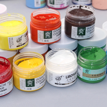 Lemmy Gouache Τρίτης Γενιάς, 100 ml, για παιδιά και μαθητές, 24 χρώματα γκραφίτι, χειροποίητα χρώματα